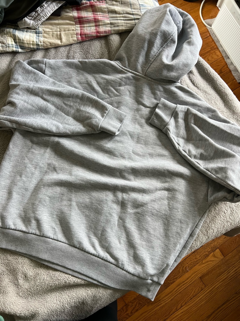 Alo Yoga Accolade Light Gray Hoodie Large - Picture 3 of 7